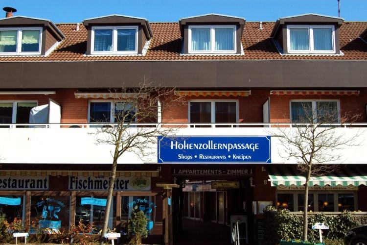 Hohenzollernpassage Wohnung Seemoewe Busum Luaran gambar